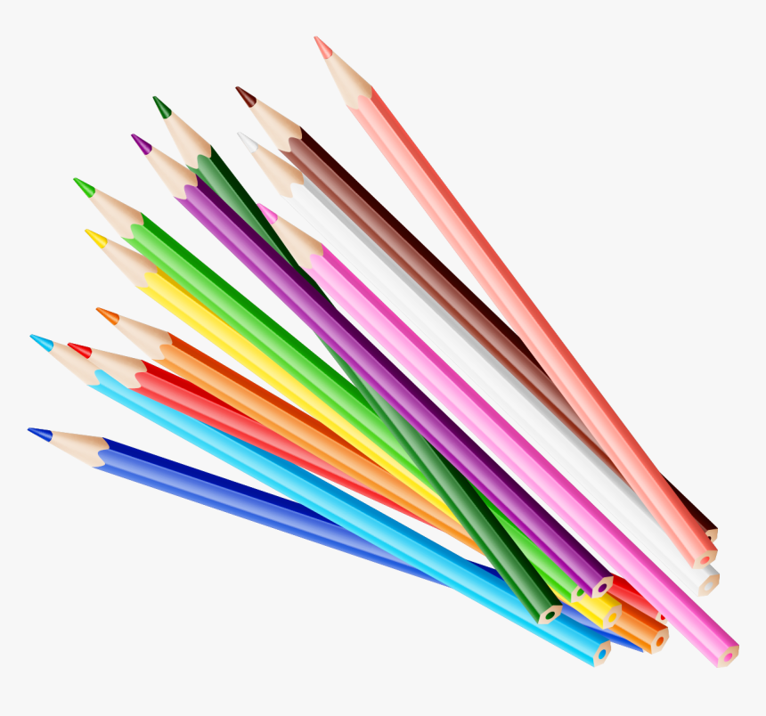 Transparent Pencil Png Clipart - Transparent Color Pencil Png, Png Download, Free Download