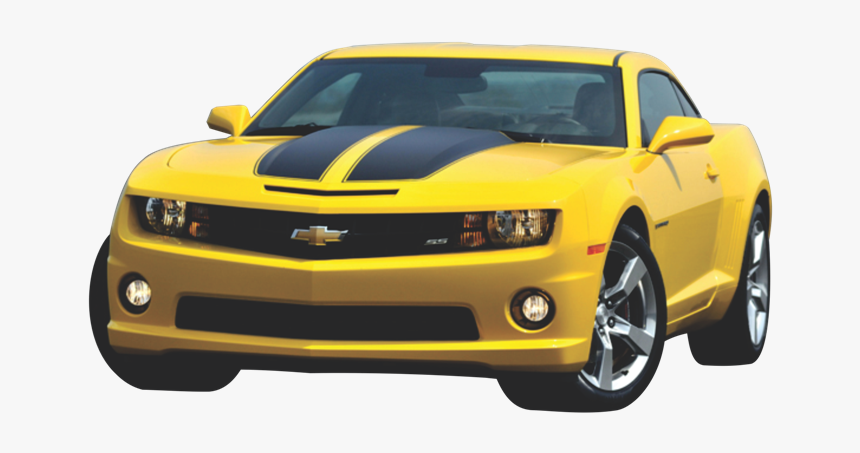 Yellow Chevrolet Sports Car, HD Png Download, Free Download