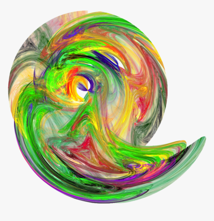 Rainbow Swirl - Illustration, HD Png Download, Free Download