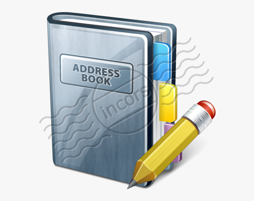 Free Address Book Clipart, HD Png Download, Free Download