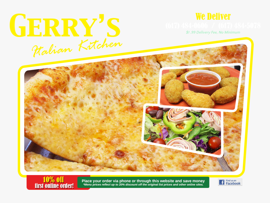 Gerry's Italian Kitchen Calzone, HD Png Download, Free Download