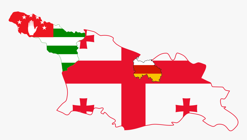 Georgia Abkhazia And South Ossetia, HD Png Download, Free Download