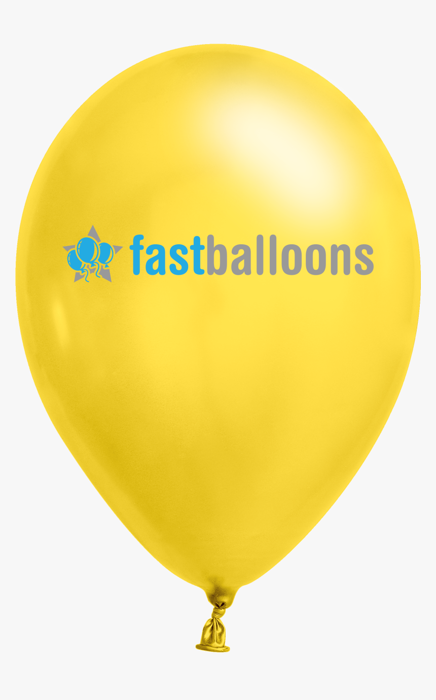 Bright Yellow Balloons - Balloon, HD Png Download, Free Download