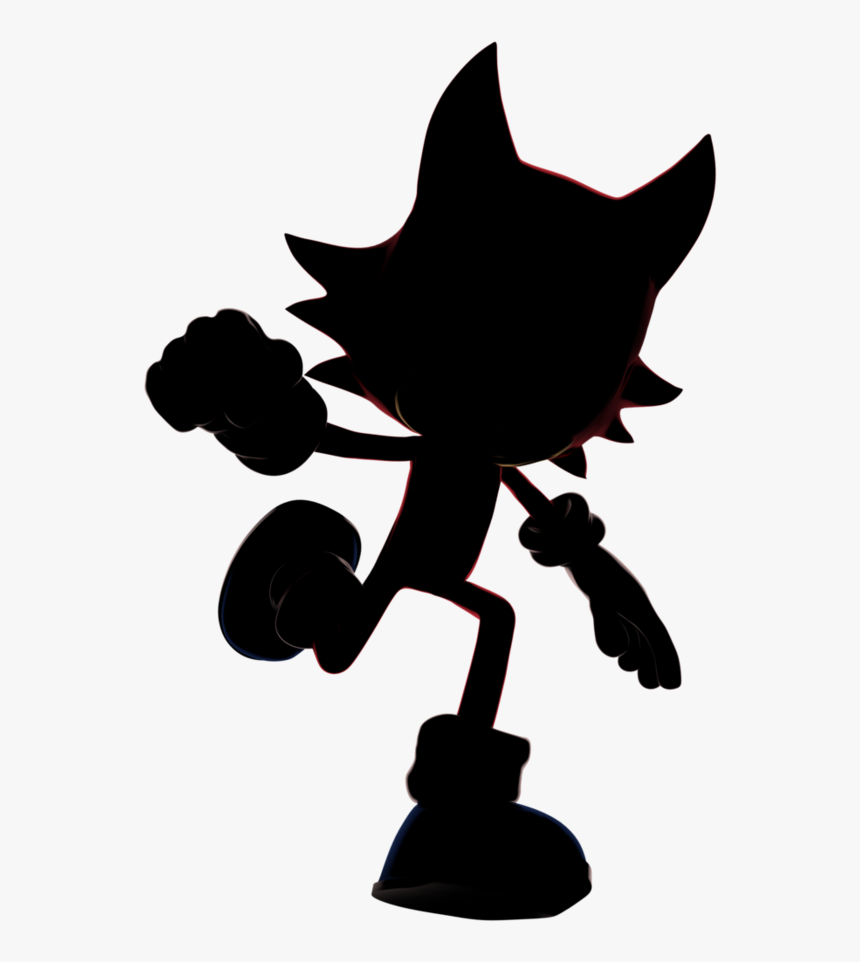 Sonic Forces 3rd Character Render 2 By Nibroc Rock - Shadow The Hedgehog Silhouette, HD Png Download, Free Download