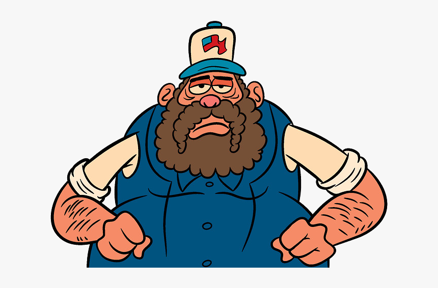 Transparent Christopher Columbus Clipart - Truck Driver Cartoon, HD Png Download, Free Download