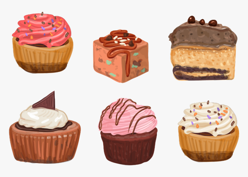 Transparent Cute Cupcake Png Cupcake Png Download Kindpng