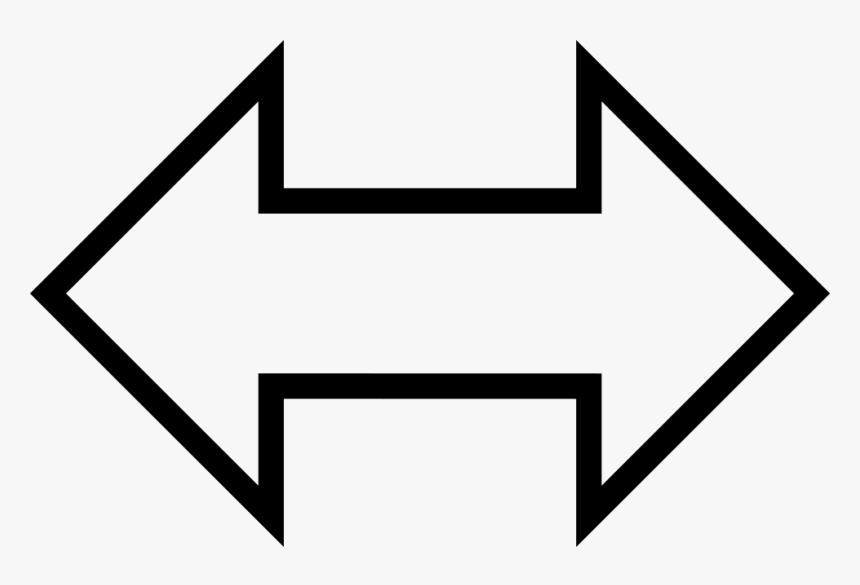 Arah Arrow Computer Icons Bipolar Disorder Angle - White Two Arrows, HD Png Download, Free Download