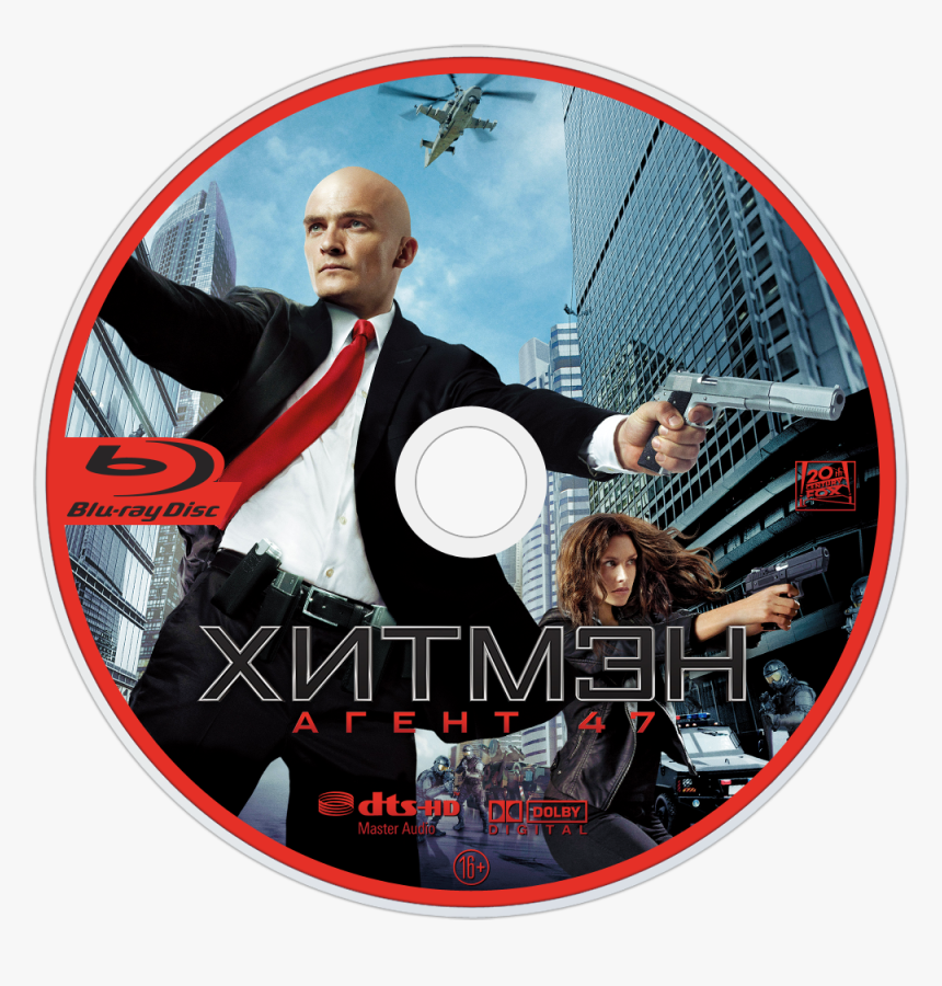 Agent 47 Bluray Disc Image - Label, HD Png Download, Free Download