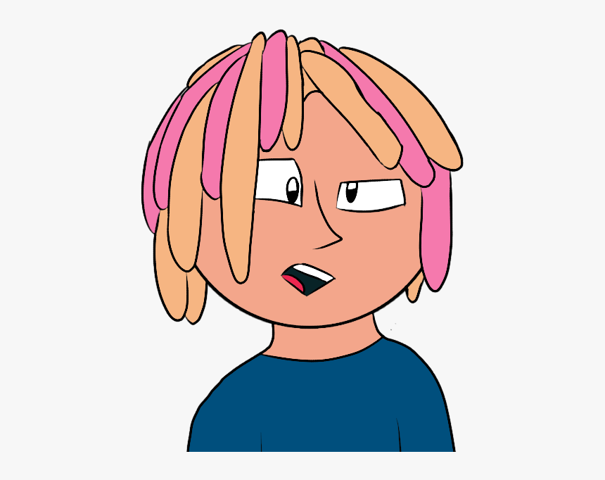 Transparent Lil Pump Hair Png, Png Download, Free Download