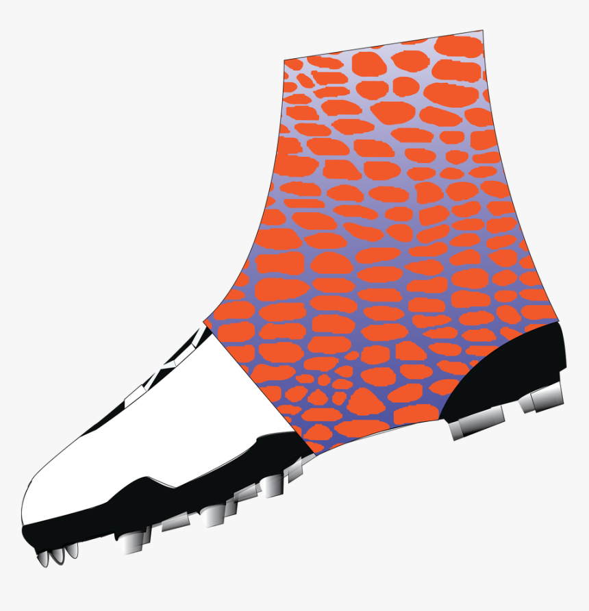 Gator- Print Royal Blue Fade To White Spats - American Flag Cleat Cover, HD Png Download, Free Download