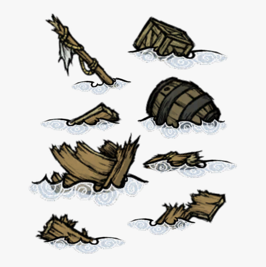 Don T Starve Shipwrecked Underwater , Png Download - Don T Starve Shipwrecked Flotsam, Transparent Png, Free Download