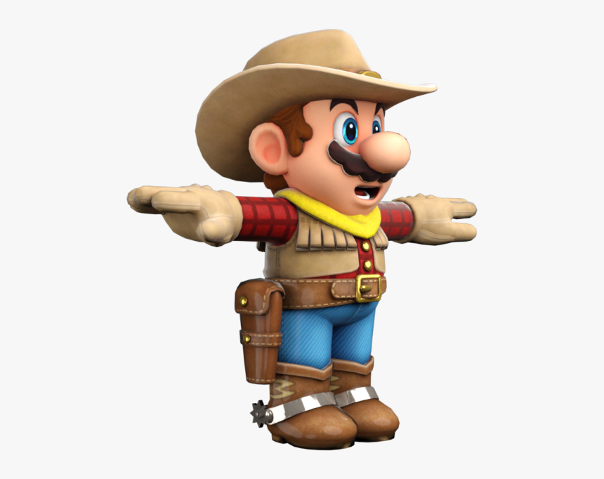 super-mario-odyssey-cowboy-hd-png-download-kindpng