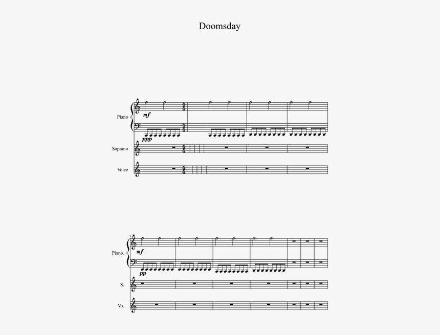 Wonderful Day Piano Sheet, HD Png Download, Free Download