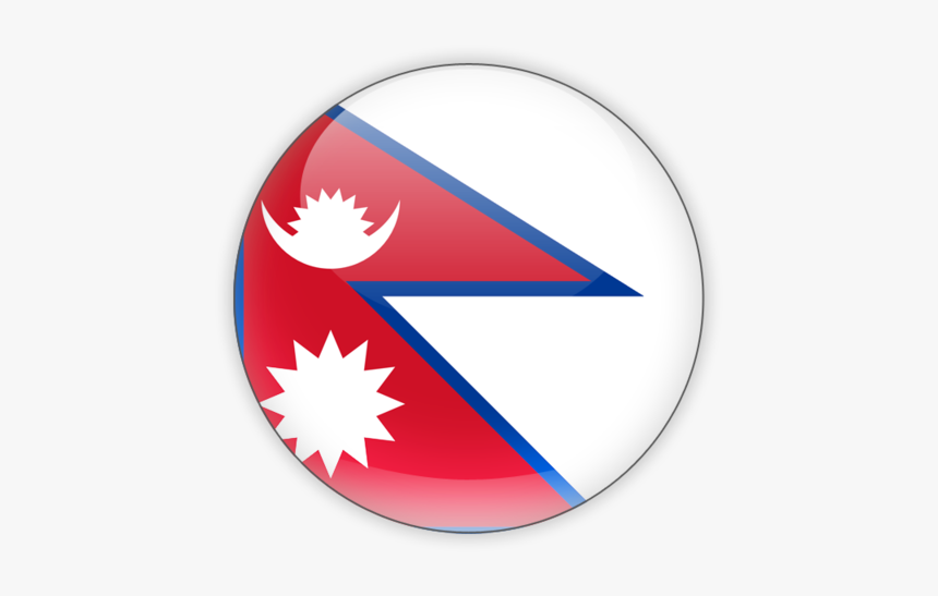 Download Flag Icon Of Nepal At Png Format - Nepal Round Flag Icon ...