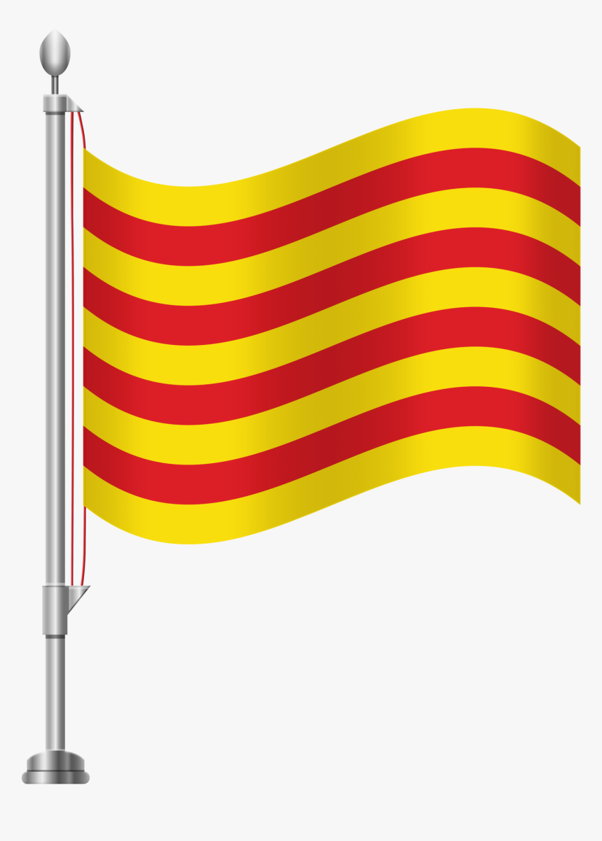 Catalonia Flag Png Clip Art - Costa Rica Flag Png, Transparent Png ...