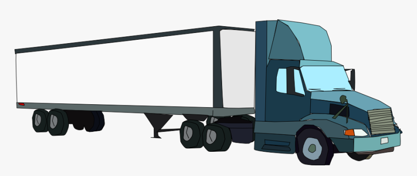 Commercial Vehicle Car Semi-trailer Truck Truck Driver - 18 Wheeler Trucks Png, Transparent Png, Free Download
