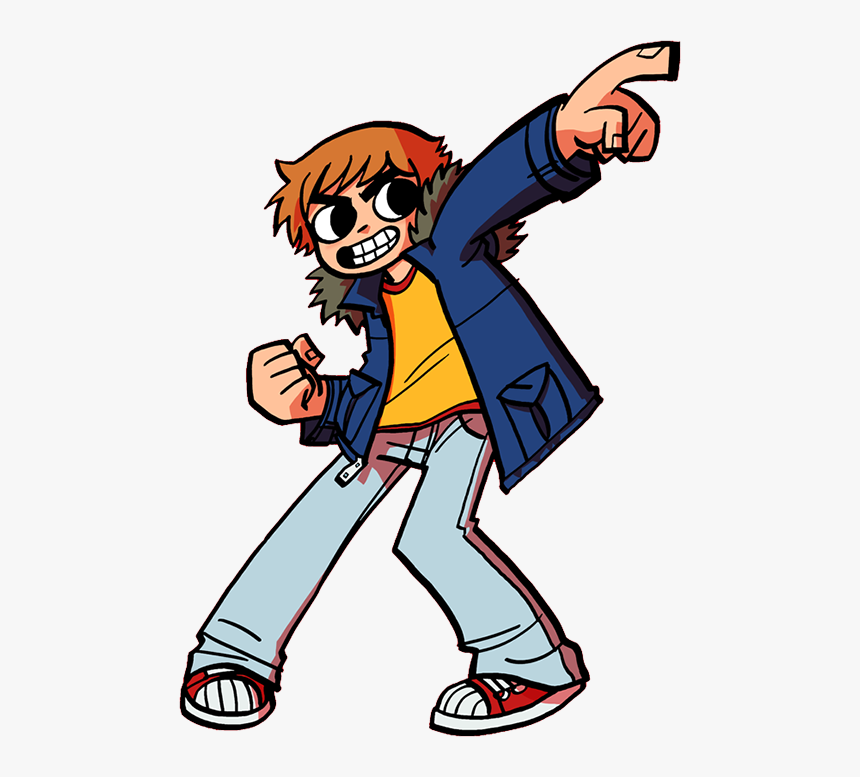 Clip Art Scott Pilgrim Gideon - Scott Pilgrim Vs The World Png, Transparent Png, Free Download