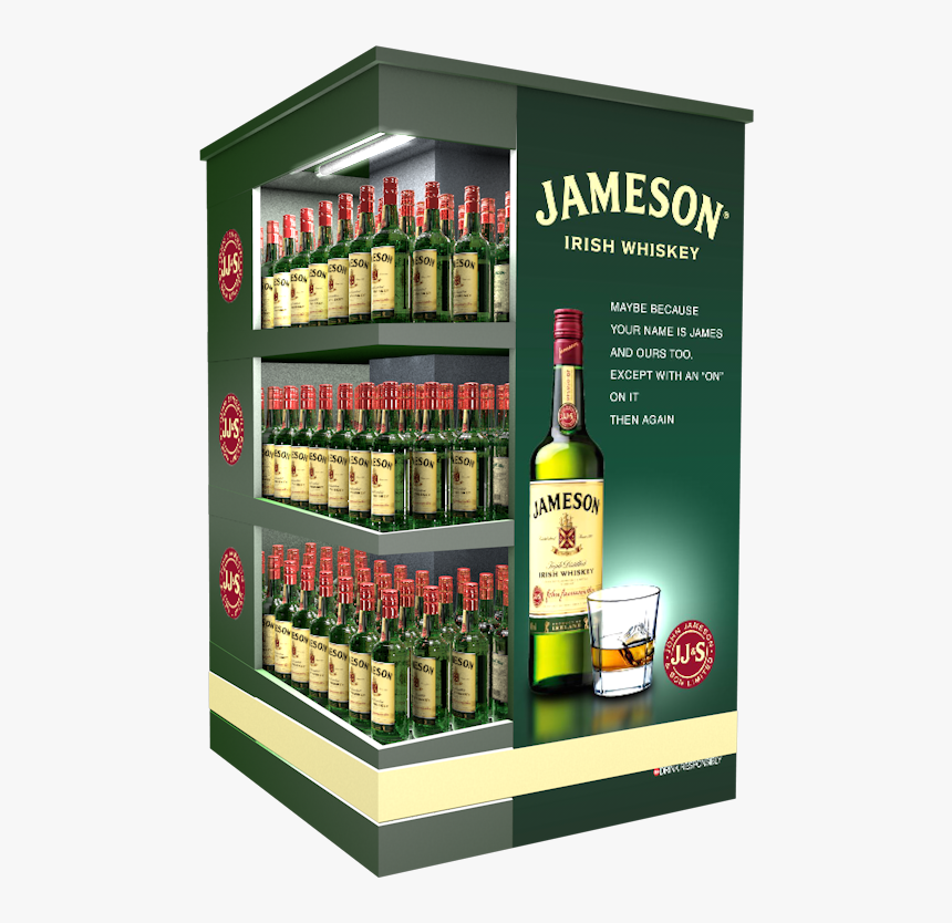 Transparent Jameson Png - Jameson Display, Png Download, Free Download