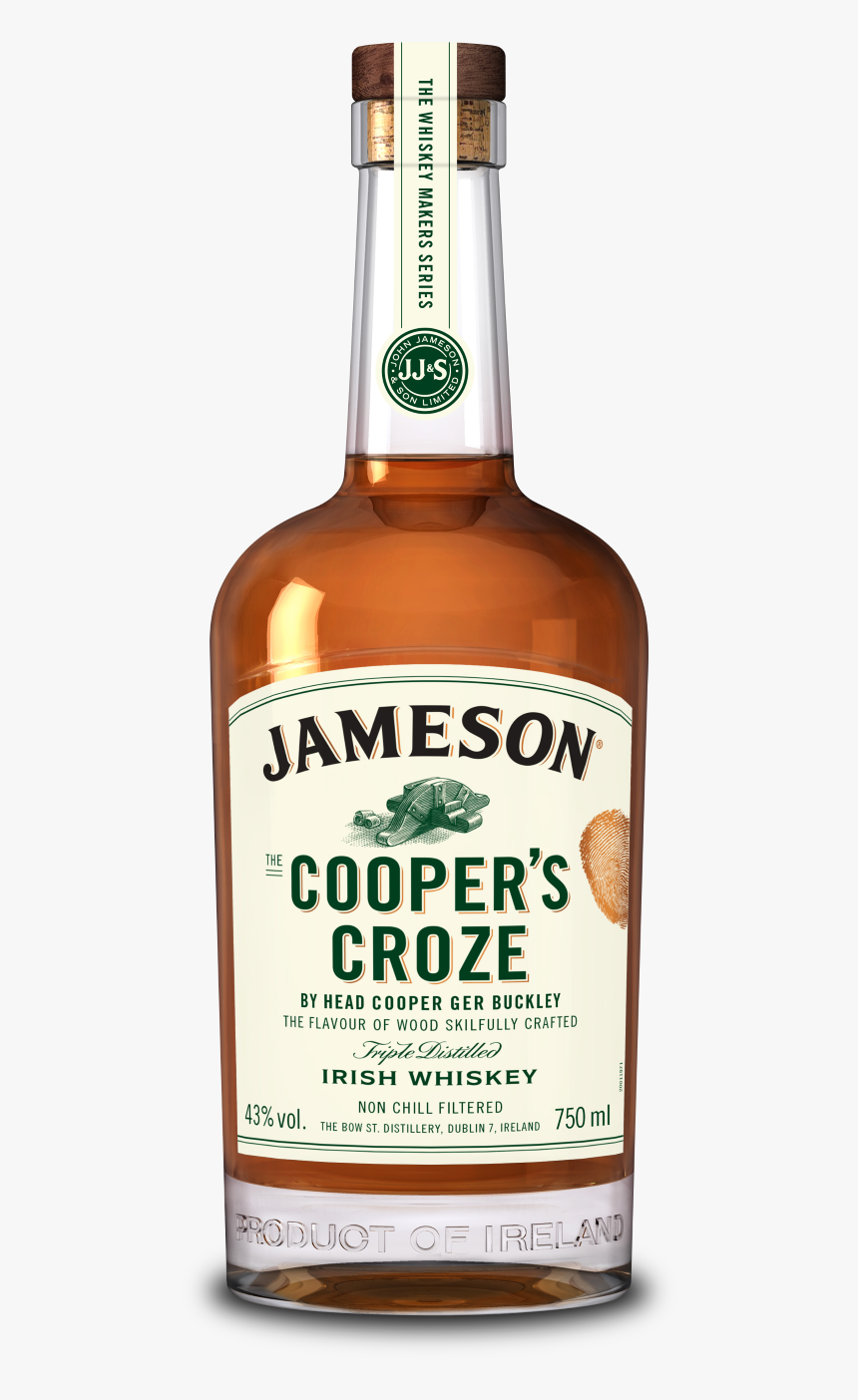 Coopers Croze Bottle Image 750ml - Jameson Cooper Croze Whiskey, HD Png Download, Free Download