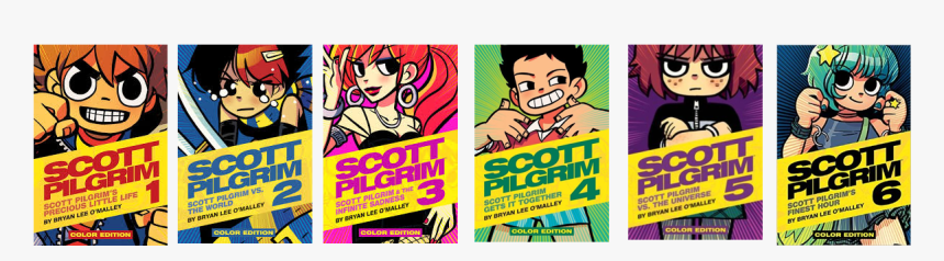 Spcover - Scott Pilgrim All Comics, HD Png Download, Free Download