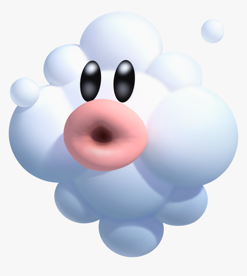 Clipart Cloud Mario Bros - Foo Mario, HD Png Download, Free Download