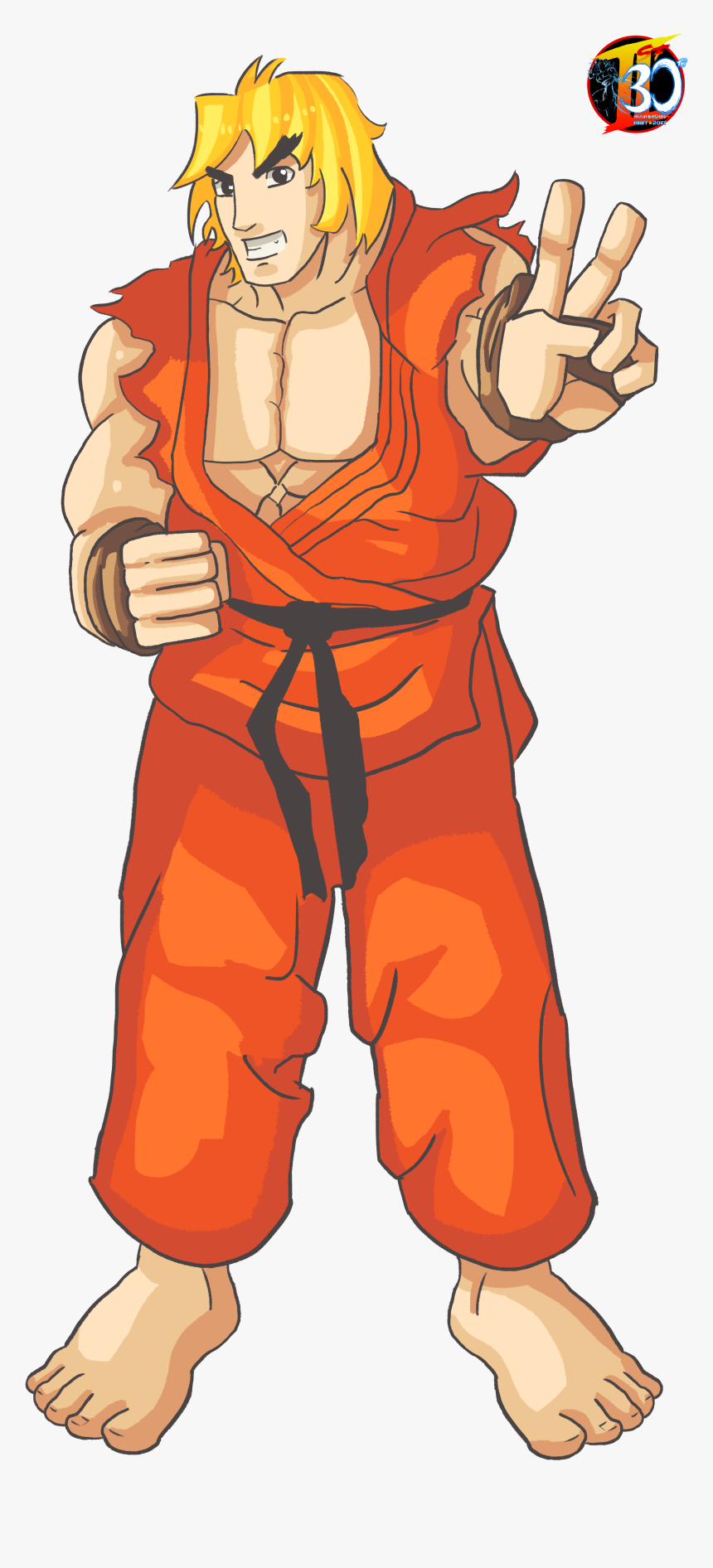 Street Fighter Ken Win, HD Png Download, Free Download