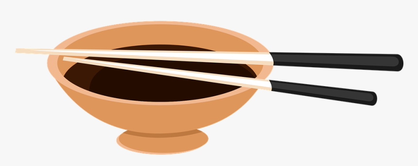 Bowl, Chopsticks, Condiments, Japan, Soy Sauce - Chopsticks Design Transparent Background, HD Png Download, Free Download