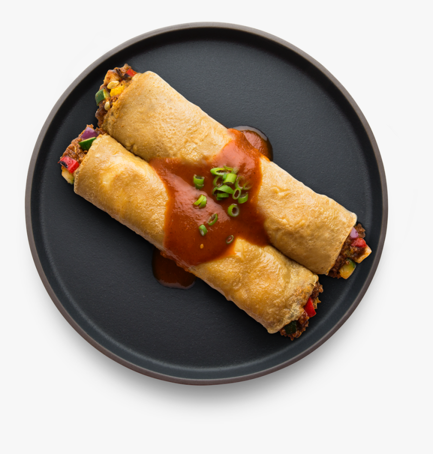 Grass-fed Beef Enchiladas - Lumpia, HD Png Download, Free Download