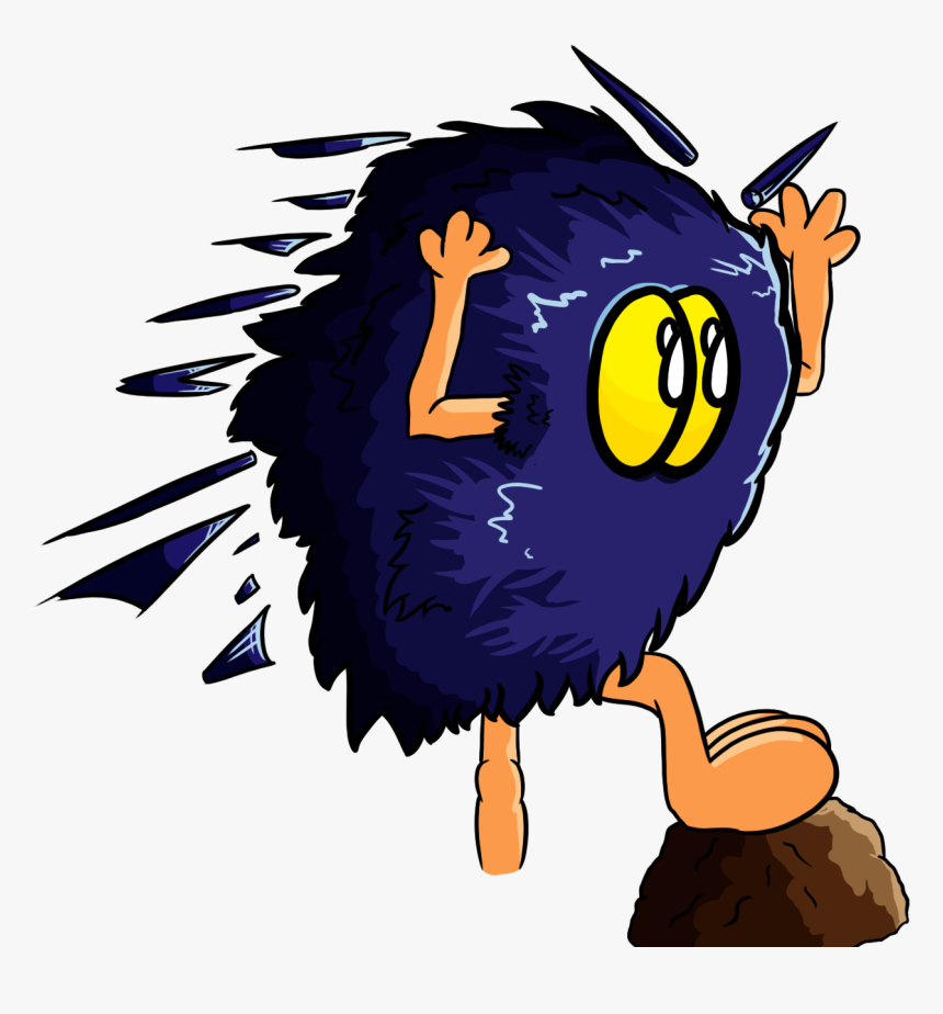 Black Eyed Seed Creature - Cartoon, HD Png Download, Free Download