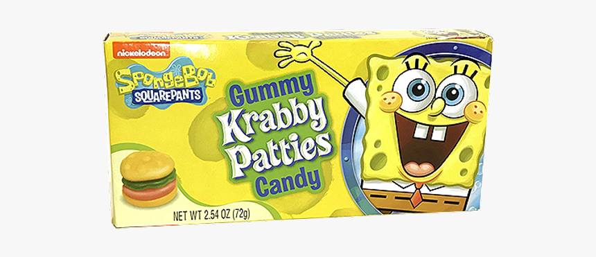 Spongebob Squarepants Gummy Krabby Patties 72g - Spongebob Squarepants Gummy Krabby Patties Candy, HD Png Download, Free Download