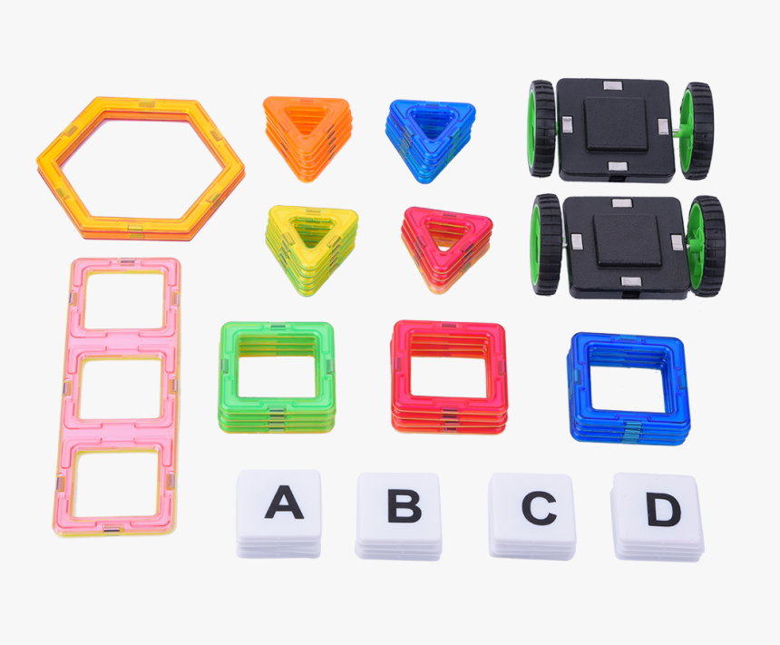 Qiilu Diy Magnetic Construction Building Blocks Toy - Gadget, HD Png Download, Free Download