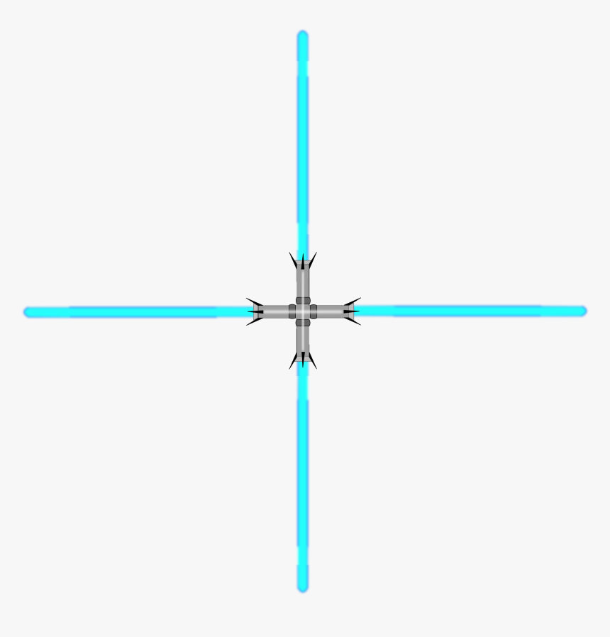 Lightsaber Clip Arts - Cross, HD Png Download, Free Download