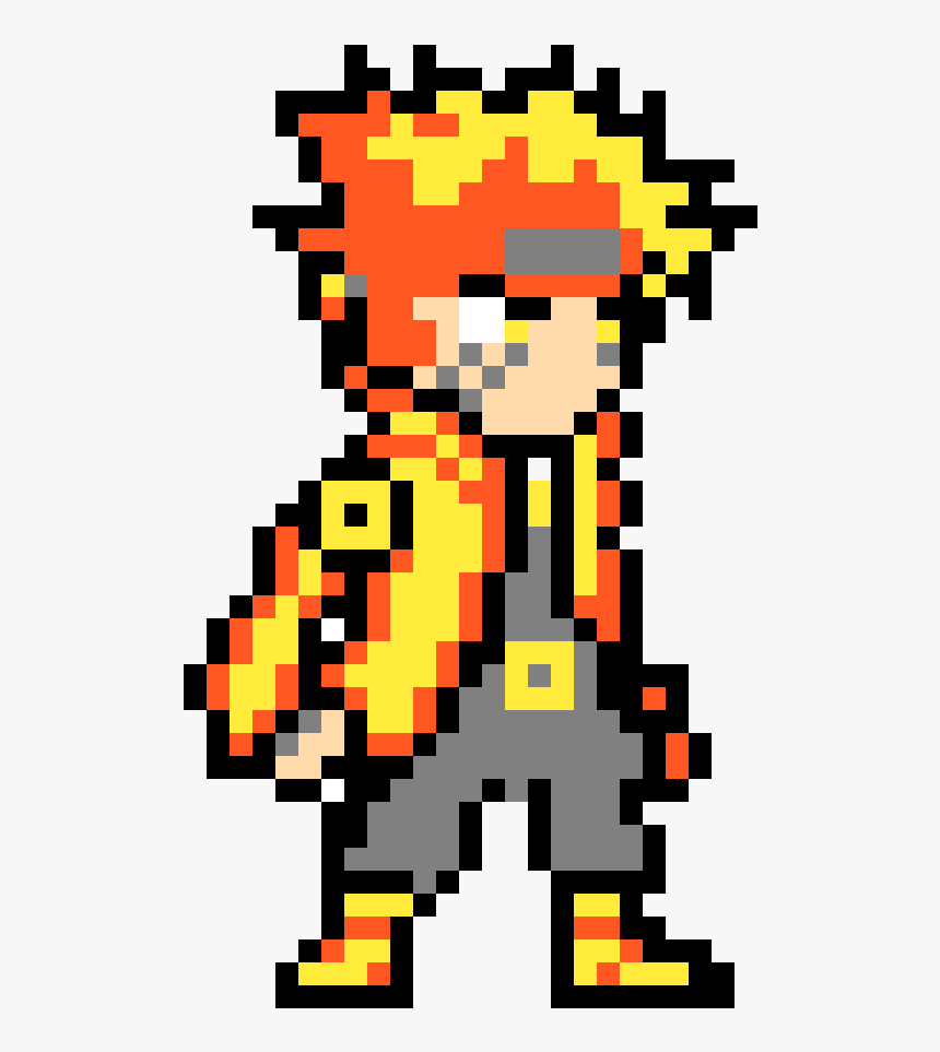 Pixel Art Naruto, HD Png Download - kindpng