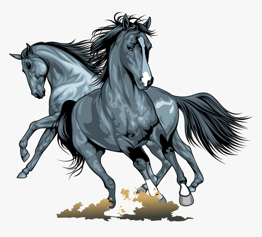 Horse Art Vector, HD Png Download, Free Download