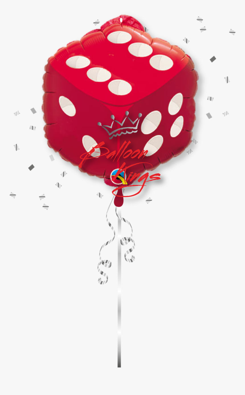 Red Dice - Dice Balloon, HD Png Download, Free Download