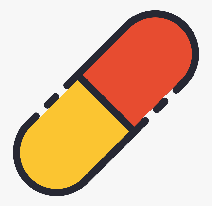 Pill 💊 Pills Pill Logo Icon Flat Dailyiconchallenge, HD Png Download, Free Download