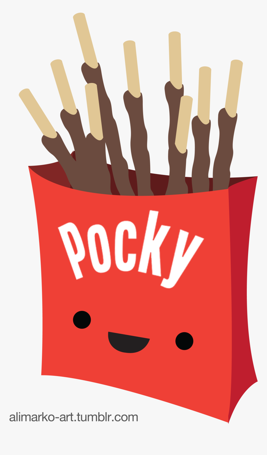 Pocky - Pocky Cartoon, HD Png Download, Free Download