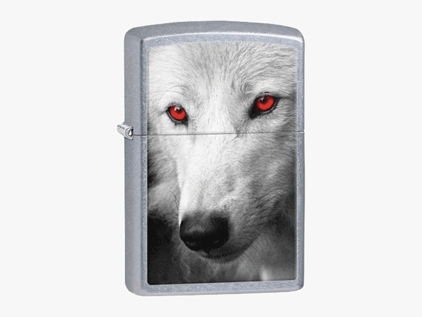 White Wolf With One Red Eye, HD Png Download, Free Download