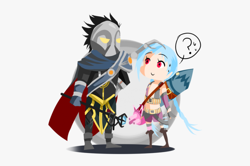 Viktor And Jinx - League Of Legends Viktor And Jinx, HD Png Download, Free Download