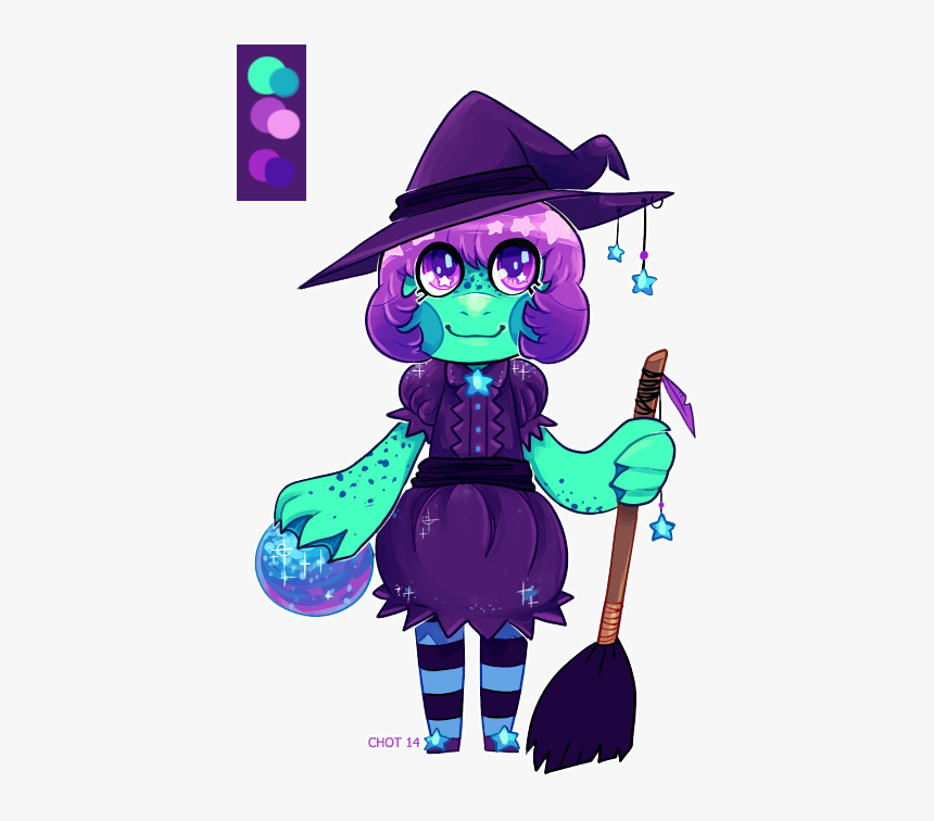 [adopt] Frog Witch - Cartoon, HD Png Download, Free Download