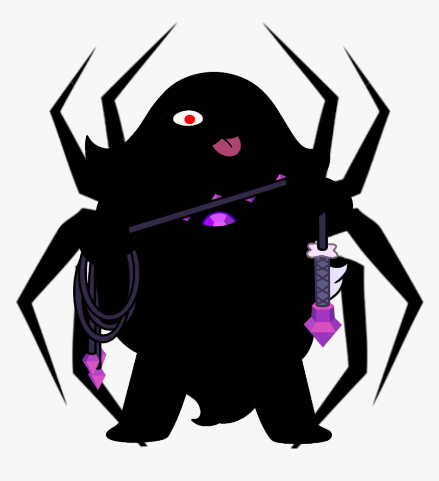 Halloween Amethyst Spider Tattoo - Illustration, HD Png Download, Free Download