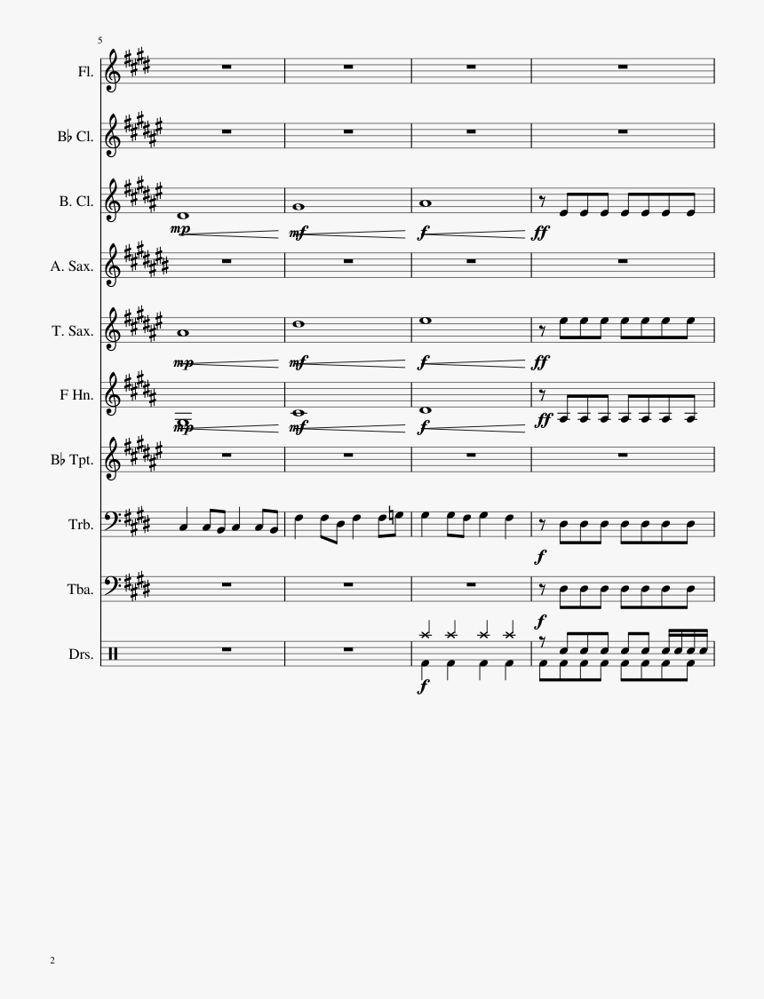 Na Na Na - Maynard Ferguson Chameleon Trumpet Sheet Music, HD Png Download, Free Download