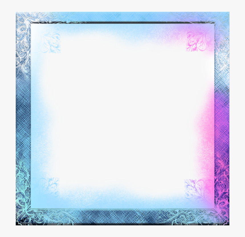 Mq Blue Pink Frame - Colorfulness, HD Png Download, Free Download
