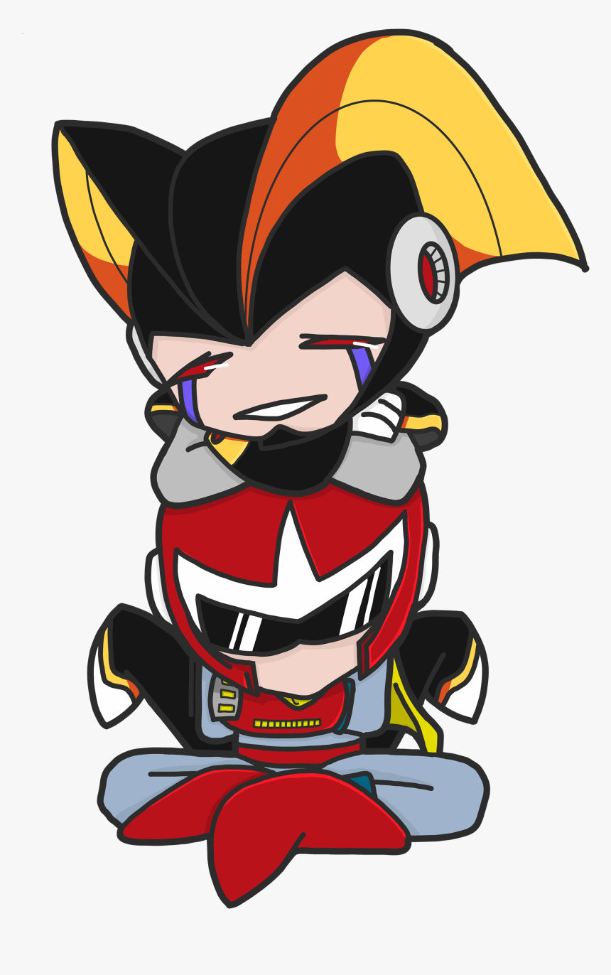 Transparent Protoman Png - Proto Man X Bass, Png Download, Free Download