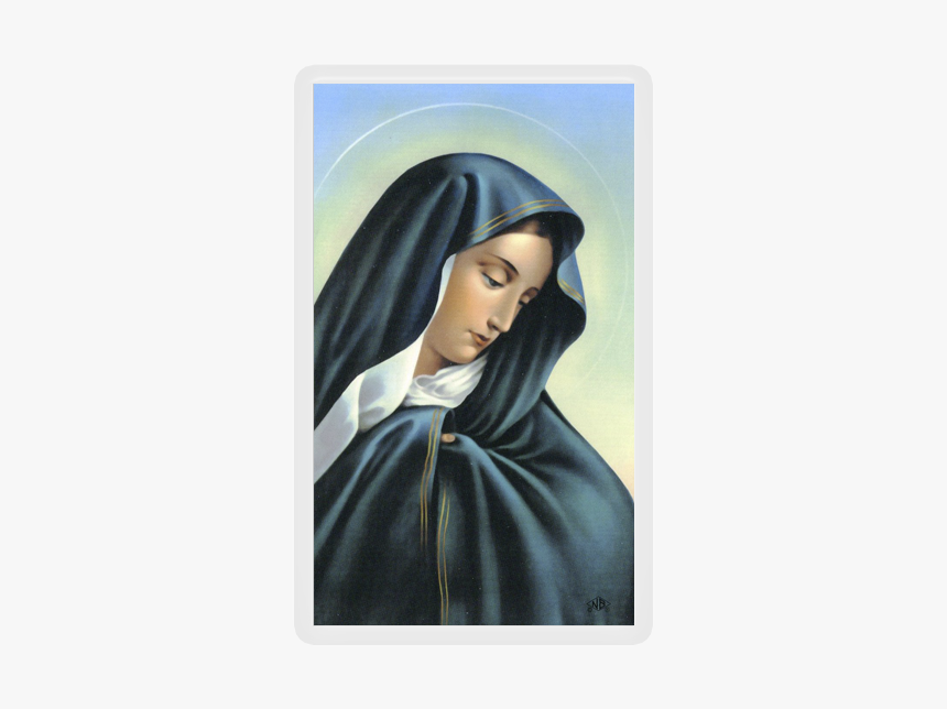 Mary Ave Maria Prayer Queen Of Heaven Salve Regina - Our Lady Of Sorrows, HD Png Download, Free Download