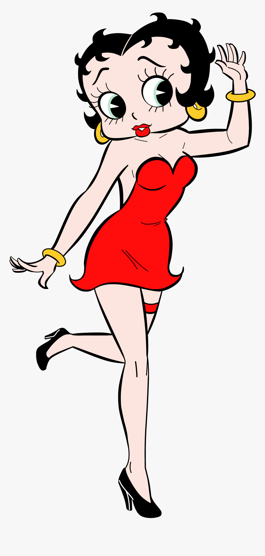 Betty Boop Anime Render - Betty Boop, HD Png Download, Free Download