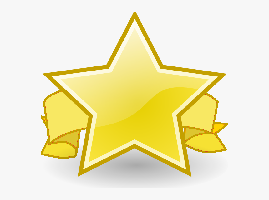 Contest Winner Clip Art - Gold Star Of The Month, HD Png Download, Free Download
