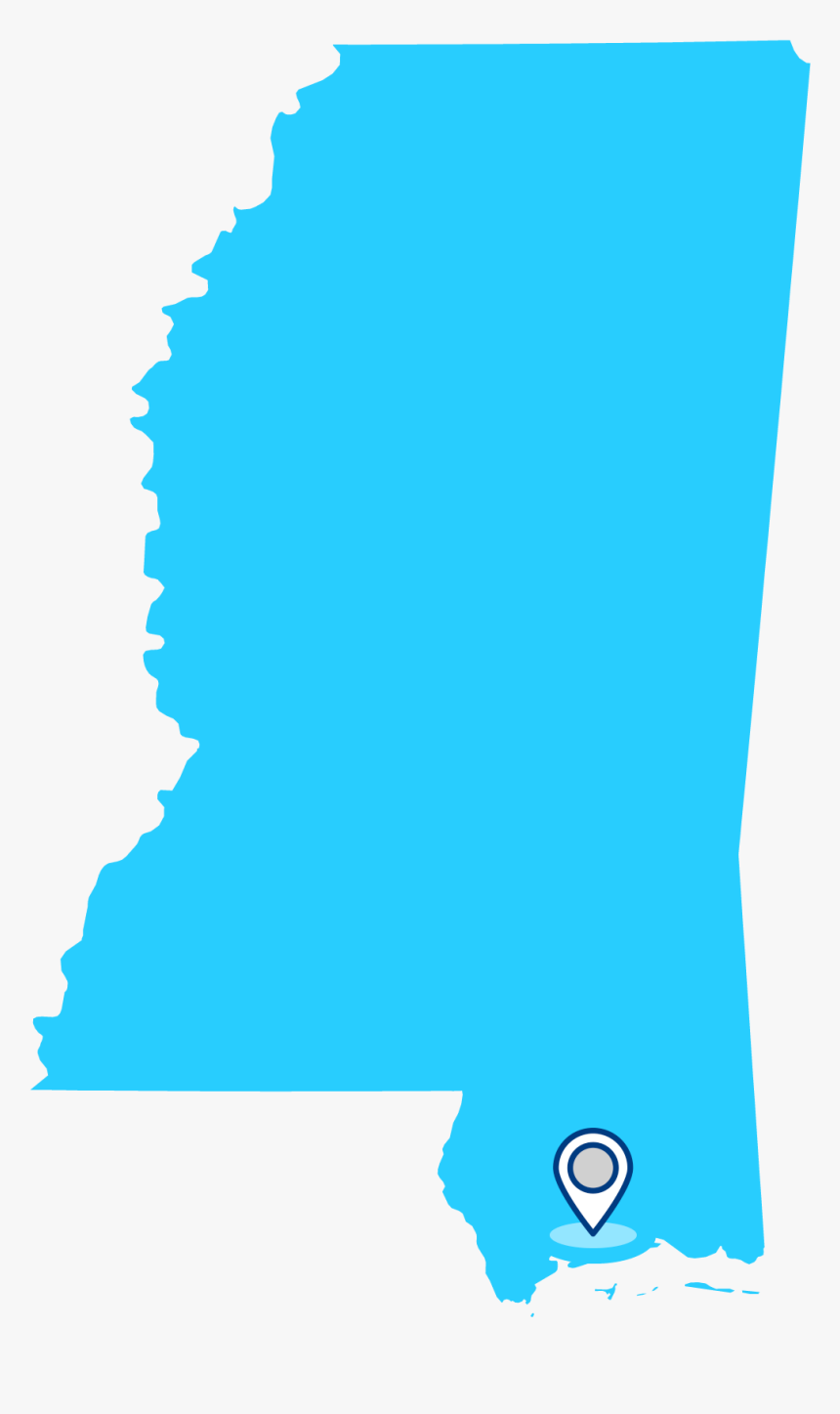 Mississippi Map, HD Png Download, Free Download