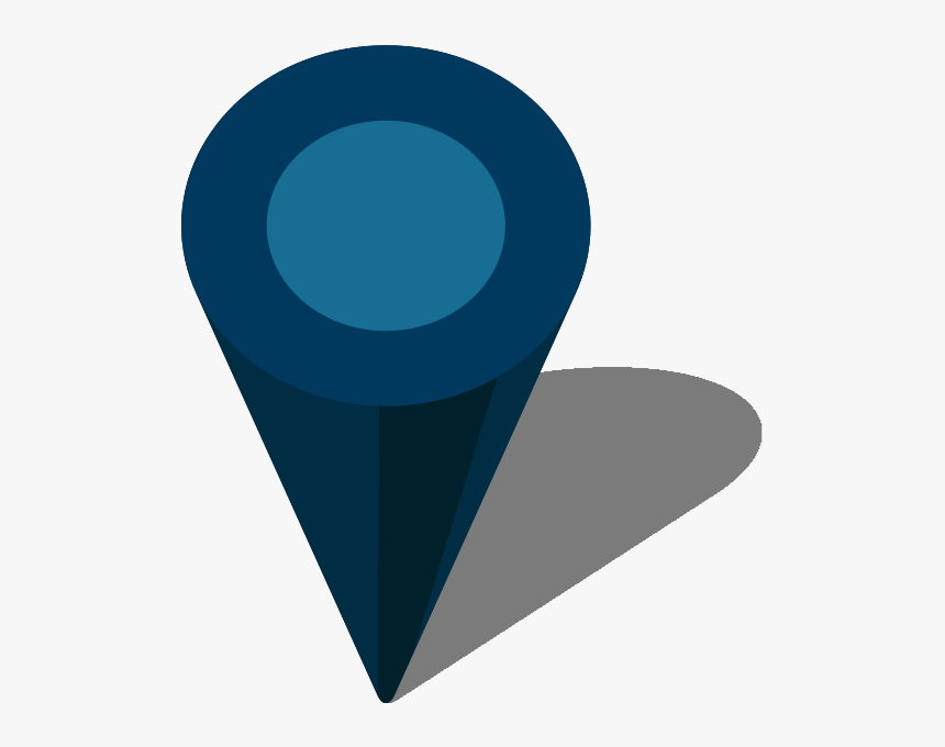 Simple Location Map Pin Panda Free Images - Location Icon Png Dark Blue, Transparent Png, Free Download