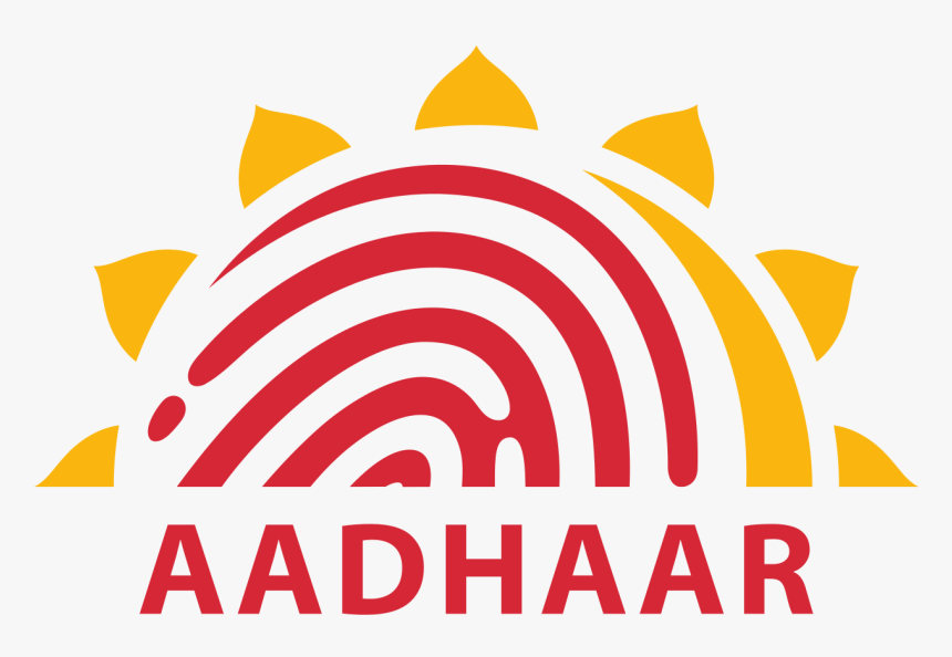 Link Aadhaar Card With Bank Account - Aadhar Card Logo, HD Png Download, Free Download